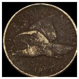 1857 Copper-Nickel Flying Eagle Cent HIGH  GRADE