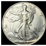 1938 Silver Half Dollar Walking Liberty HIGH  GRA