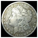 1894-O Silver Morgan Dollar LIGHTLY CIRCULATED