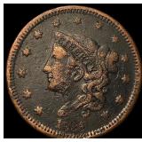 1838 Coronet Head Large Cent LIGHTLY CIRCULATED