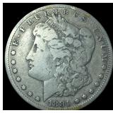 1881-CC Silver Morgan Dollar LIGHTLY CIRCULATED