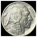 1917-D Buffalo Nickel UNCIRCULATED