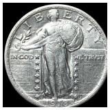 1918 Standing Liberty Quarter CLOSELY  UNCIRCULAT