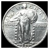 1927 Standing Liberty Quarter CLOSELY  UNCIRCULAT