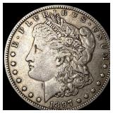 1897-O Silver Morgan Dollar NEARLY  UNCIRCULATED