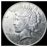 1935-S Silver Peace Dollar UNCIRCULATED