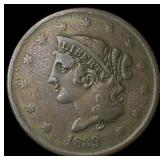 1839 Coronet Head Large Cent HIGH GRADE