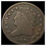 1835 Classic Head Half Cent NICELY CIRCULATED