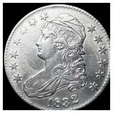 1832 Capped Bust Half Dollar CLOSELY  UNCIRCULATE