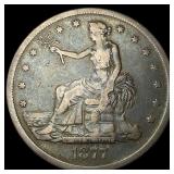 1877-S Silver Trade Dollar LIGHTLY CIRCULATED
