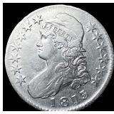 1813 Capped Bust Half Dollar CLOSELY  UNCIRCULATE