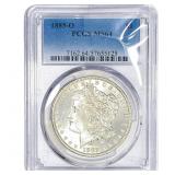 1885-O Morgan Silver Dollar PCGS MS64
