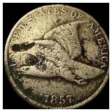 1857 Flying Eagle Cent LIGHTLY CIRCULATED