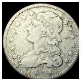 1834 Silver Capped Bust Quarter LIGHTLY  CIRCULAT