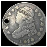 1818 Silver Capped Bust Quarter HIGH GRADE