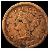 1846 Braided Hair Large Cent LIGHTLY CIRCULATED