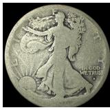 1916-D Silver Walking Liberty Half Dollar  NICELY