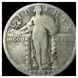1927-S Silver Standing Liberty Quarter NICELY  CI