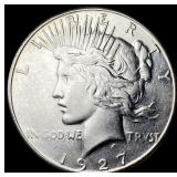1927-S Silver Peace Dollar UNCIRCULATED