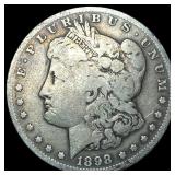1898-S Silver Morgan Dollar LIGHTLY CIRCULATED