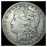 1896-S Silver Morgan Dollar NEARLY UNCIRCULATED