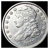 1833 Silver Capped Bust Dime CLOSELY  UNCIRCULATE