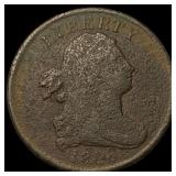 1806 Draped Bust Half Cent LIGHTLY CIRCULATED