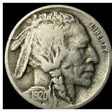 1920-D Buffalo Nickel LIGHTLY CIRCULATED