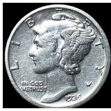 1926-S Silver Mercury Dime CLOSELY  UNCIRCULATED