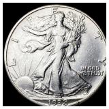 1938-D Silver Walking Liberty Half Dollar  CLOSEL