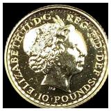 2019 Gold 1/10oz Britannia 10 Pounds SUPERB  GEM