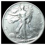 1919 Walking Liberty Half Dollar CLOSELY  UNCIRCU