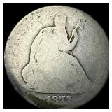 1877 Silver Seated Liberty Half Dollar HIGH  GRAD