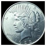 1923 Peace Silver Dollar CHOICE BU