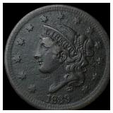 1839 Coronet Head Large Cent LIGHTLY  CIRCULATED
