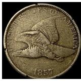 1857 Flying Eagle Cent LIGHTLY CIRCULATED