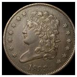 1833 Classic Head Half Cent CLOSELY  UNCIRCULATED