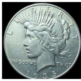 1935 Silver Peace Dollar UNCIRCULATED