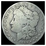 1894-O Silver Morgan Dollar LIGHTLY CIRCULATED