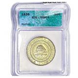 1936 Norfolk Half Dollar ICG MS64