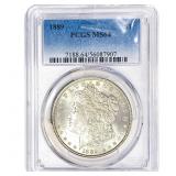 1889 Morgan Silver Dollar PCGS MS64