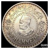 1956 Morocco Silver 500 Francs