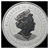 2020 Platinum 1/3oz $30 Australian Leopard  Seal