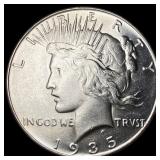 1935 Silver Peace Dollar UNCIRCULATED