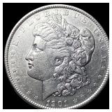 1901 Silver Morgan Dollar CLOSELY  UNCIRCULATED