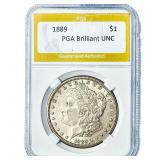 1889 Morgan Silver Dollar PGA Brilliant UNC