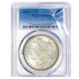1886 Morgan Silver Dollar PCGS MS64
