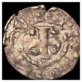 1248-1279 Portugal Alfonso III Silver Denero