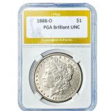 1888-O Morgan Silver Dollar PGA Brilliant UNC