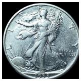 1933-S Walking Liberty Half Dollar CLOSELY  UNCIR
